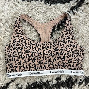 Calvin Klein Cheetah Bra
